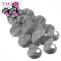 Wholesale Brazilian Body Wave Grey Hair Weave